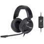 Fonestar Auricular Estéreo WIN-U USB con Micrófono LED Cable 2m para PC Mac PS4 Xbox